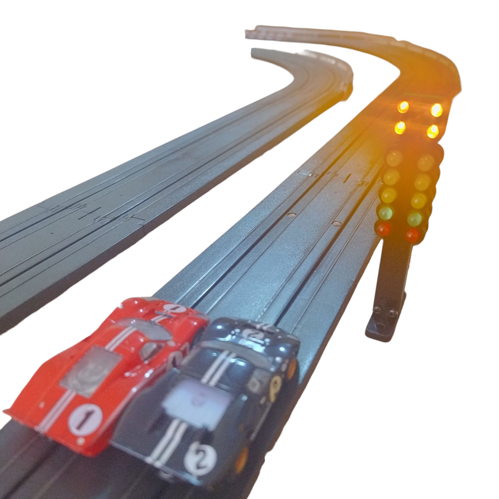 Slot Car Drag Racing System – Sportsman Tree, Dual Lane. ET.
