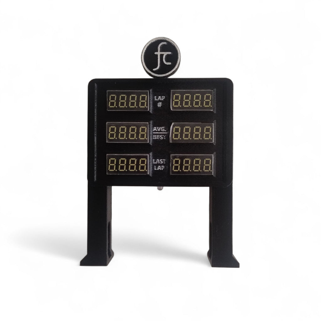 HO Slot Car Lap Counter & Timer – Dual Lane, Plug & Play Racing System