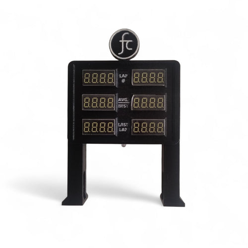 HO Slot Car Lap Counter & Timer – Dual Lane, Plug & Play Racing System