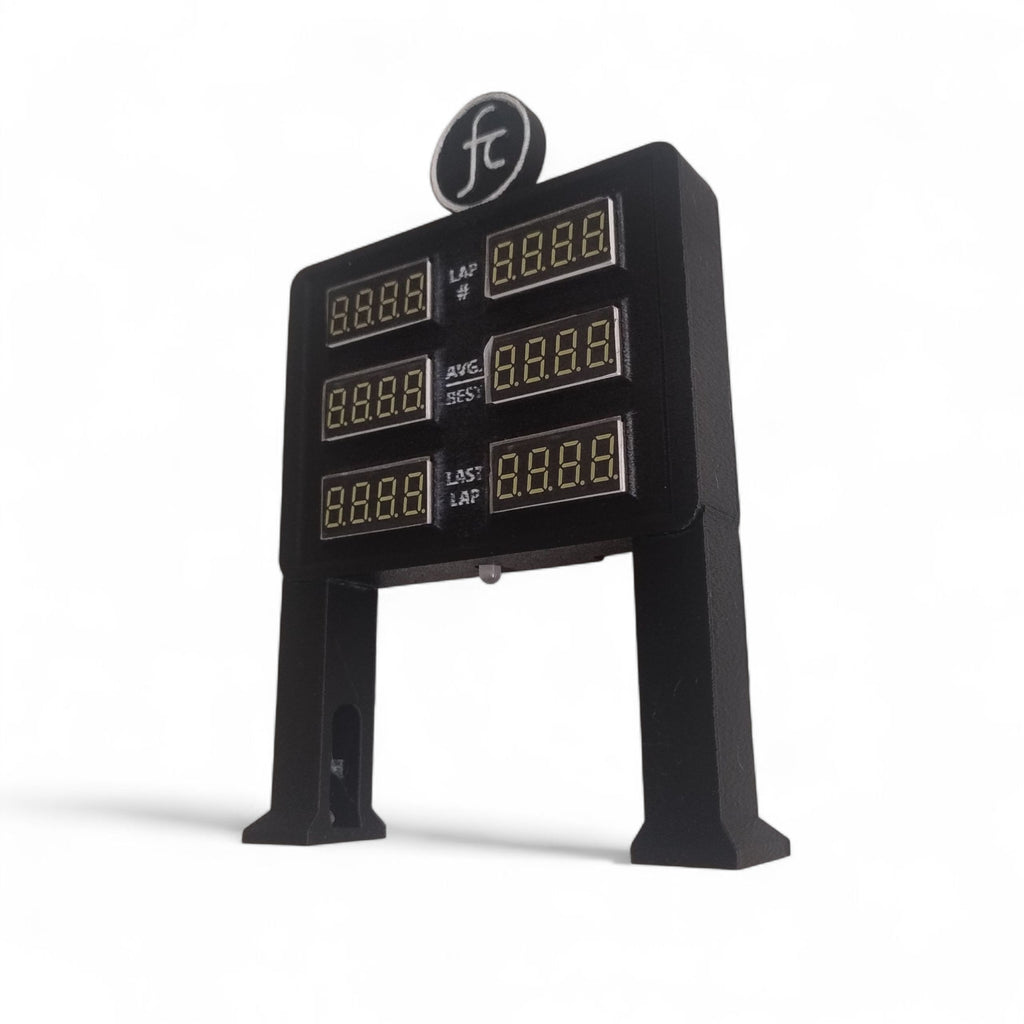 HO Slot Car Lap Counter & Timer – Dual Lane, Plug & Play Racing System