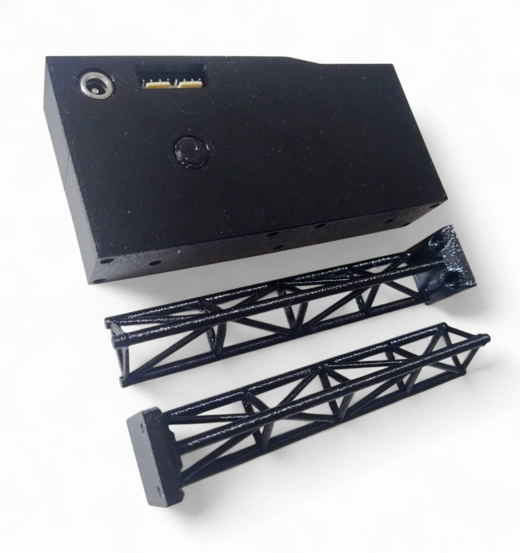 Slot Car Drag Racing Timing System – Dual Lane, Reaction & Elapsed Timer (Pro Tree)