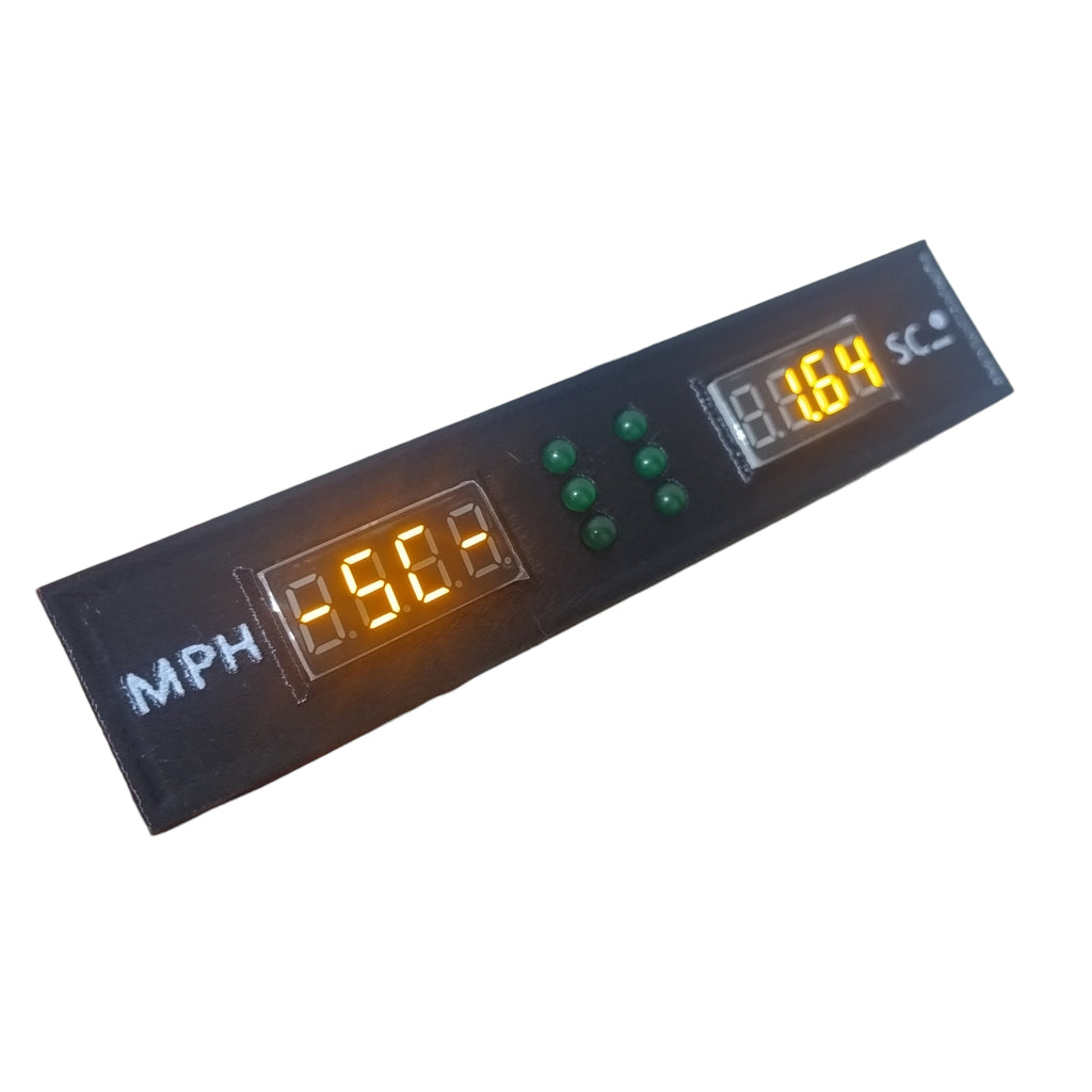 Slot Car Speedometer – Dual Lane Speed Measurement System (All Scales)