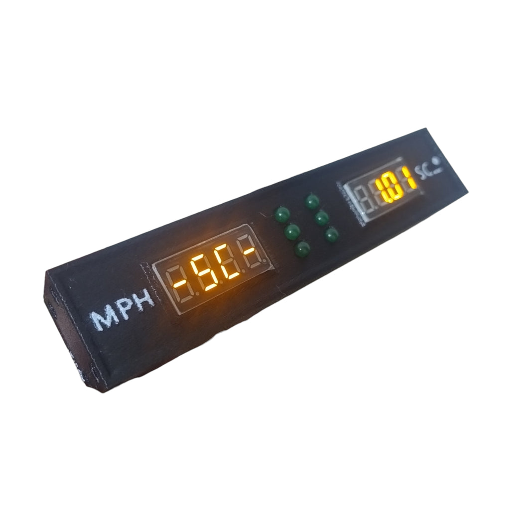 Slot Car Speedometer – Dual Lane Speed Measurement System (All Scales)